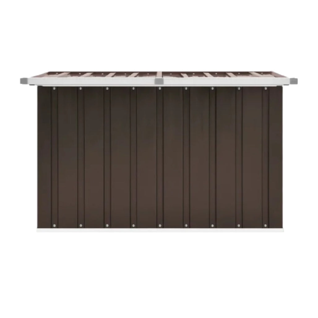 Boîte de rangement extérieure en métal - pour jardin ou terrasse - 150 x 80 x 80