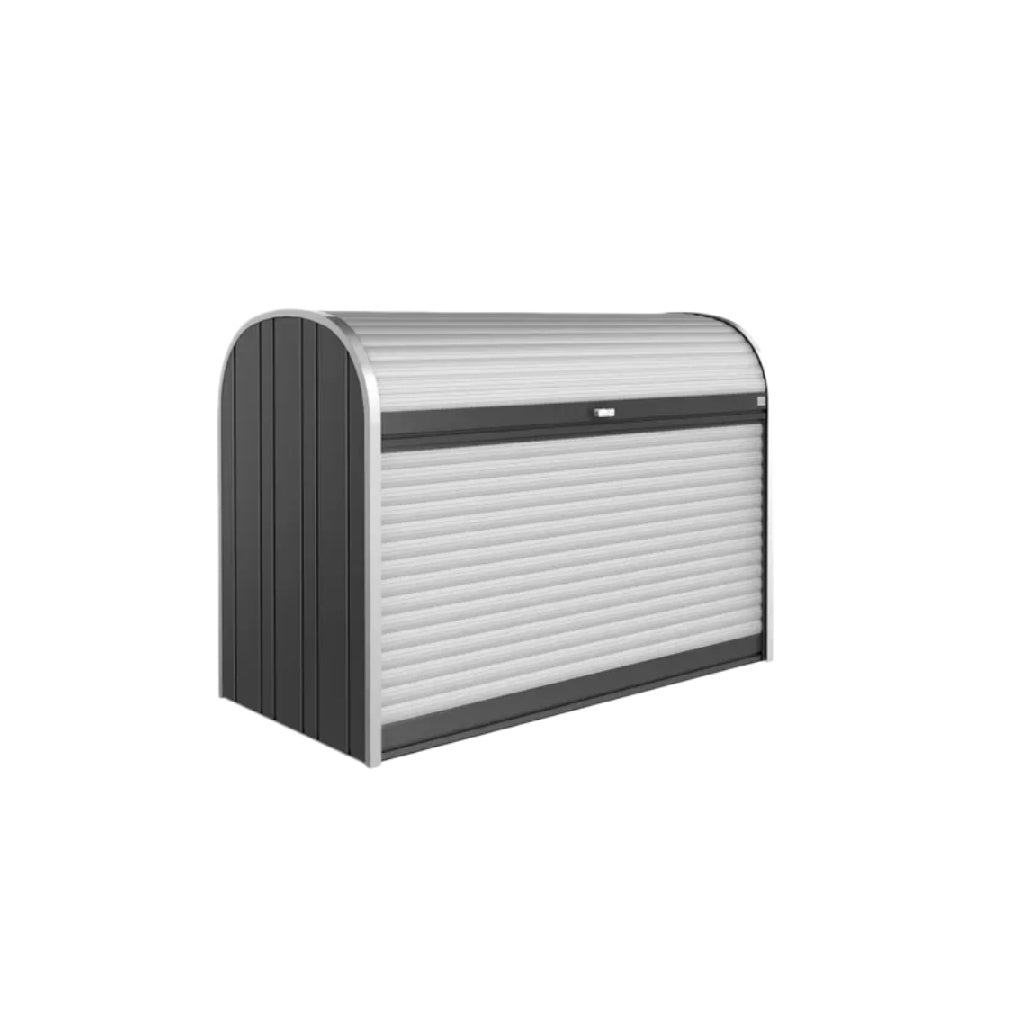 Coffre de rangement extérieur en résine tressée pour jardin - 100 x 50 x 70