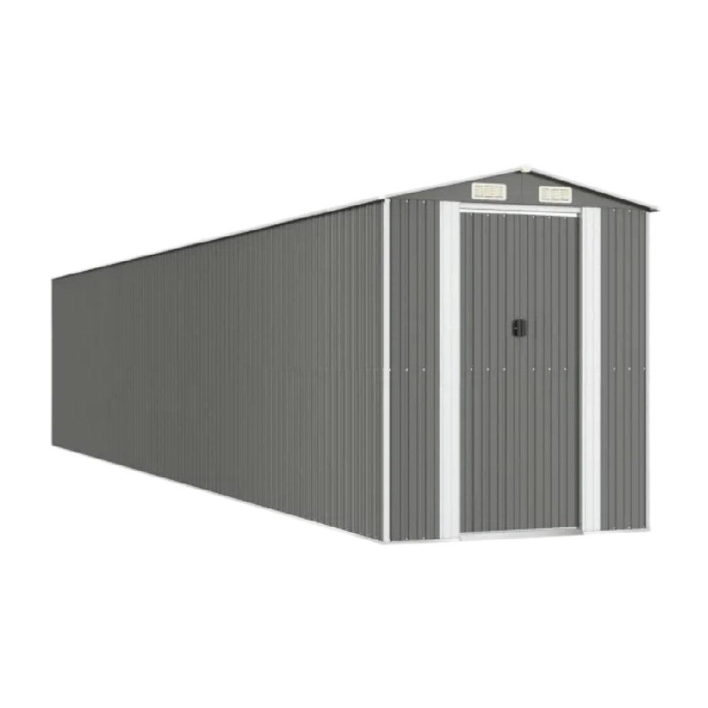 Abri de jardin en métal pour rangement extérieur - 300 x 150 x 200