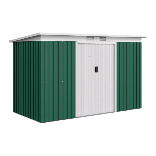 Abri de jardin en métal pour le stockage extérieur - 200 x 100 x 150