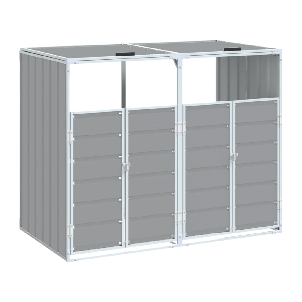 Abri de jardin pour rangement extérieur en métal - 120 x 80 x 100