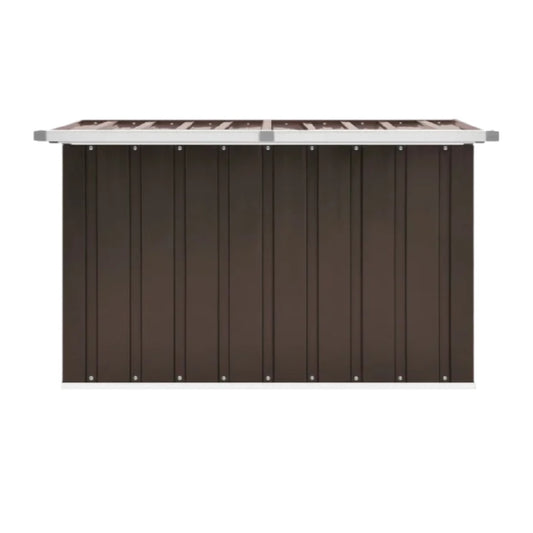 Boîte de rangement extérieure en métal - pour jardin ou terrasse - 150 x 80 x 80